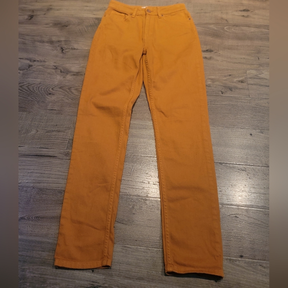 Part Two Pumpkin spice Sylvia's JE jeans size 27 - Picture 2 of 9